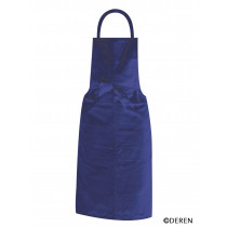 Tablier valet avec bavette bleu Taille unique