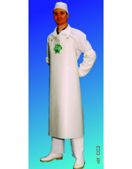 Tablier pour travaux intenses blanc Taille unique