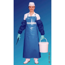 Tablier poissonnier bleu Taille unique