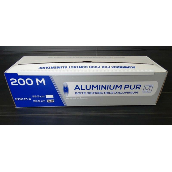 Aluminium en boîte distributrice 200x0,33 m