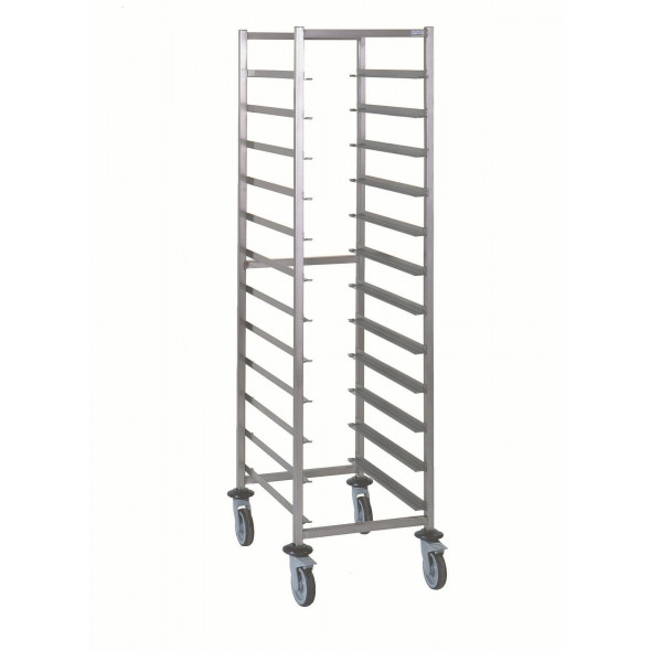 Chariot inox 72,5x54x178,5 cm 12 niveaux Tournus