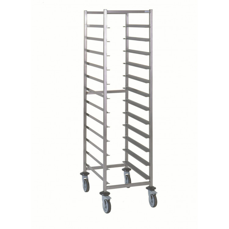 Chariot inox 72,5x54x178,5 cm 12 niveaux Tournus