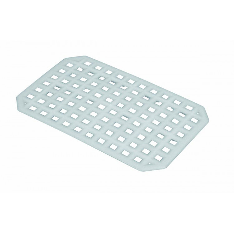 Grille pour bac plat 3L rectangulaire blanc plastique 28,3 cm x 8 mm Gilac