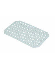 Grille pour bac plat 3L rectangulaire blanc plastique 28,3 cm x 8 mm Gilac