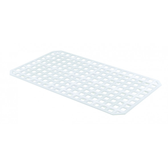 Grille pour bac plat 5L rectangulaire blanc plastique 37,2 cm x 8 mm Gilac
