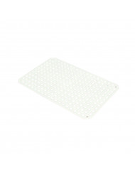 Grille pour bac plat 8L rectangulaire blanc plastique 8 mm x 27 cm Gilac