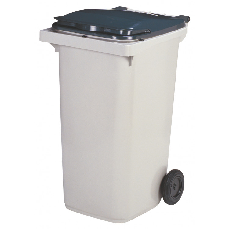 Conteneur plastique 240 L gris Rossignol