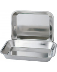 Plaque à débarrasser inox 42x32x5 cm De Buyer