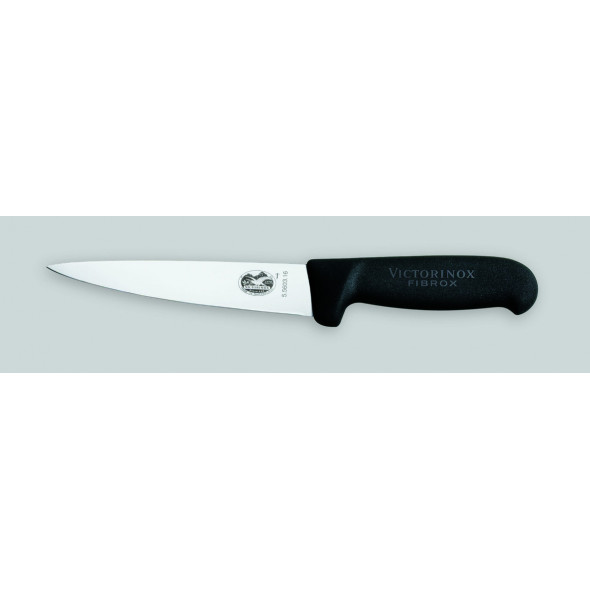 Couteau à saigner 20 cm inox plastique unie Fibrox Victorinox