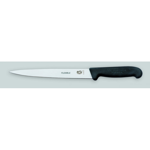 Couteau à dénerver 20 cm inox plastique unie Fibrox Victorinox