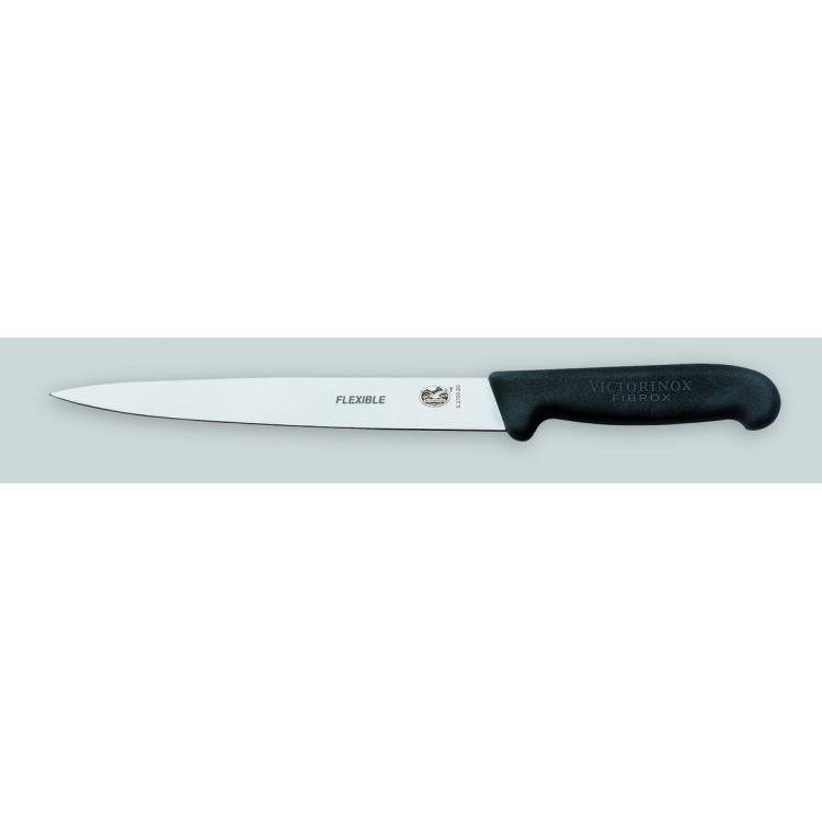 Couteau à dénerver 20 cm inox plastique unie Fibrox Victorinox
