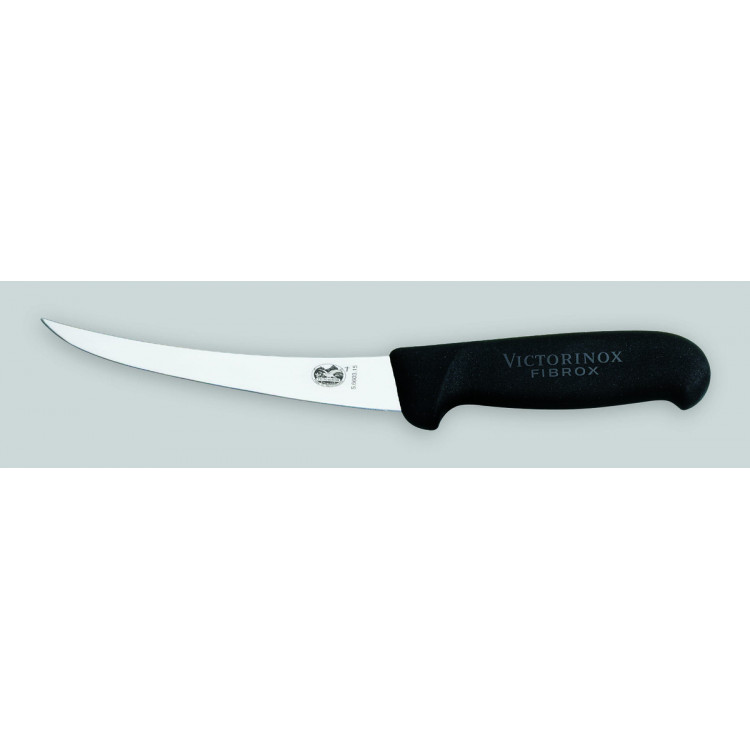 Couteau à désosser 15 cm inox plastique unie Fibrox Victorinox