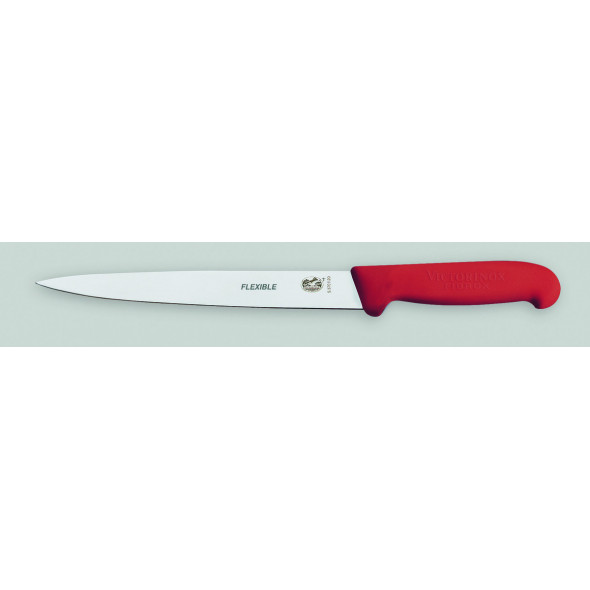 Couteau à dénerver 20 cm inox plastique unie Fibrox Victorinox