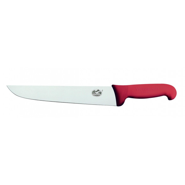 Couteau de boucher 31 cm inox plastique unie Fibrox Victorinox