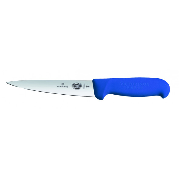 Couteau à saigner 16 cm inox plastique unie Fibrox Victorinox