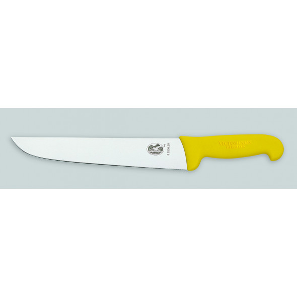 Couteau de boucher 36 cm inox plastique unie Fibrox Victorinox