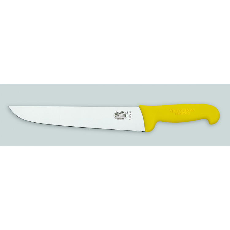 Couteau de boucher 36 cm inox plastique unie Fibrox Victorinox