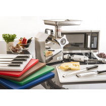 Couteau chef 20 cm acier plastique unie Qualicoup Pro.cooker