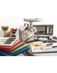 Couteau chef 20 cm acier plastique unie Qualicoup Pro.cooker