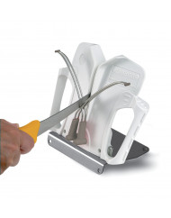 Aiguiseur manuel polypropylène (pp) 22x18x7 cm taillage standard Redsteel Fischer