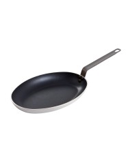 Poêle ovale aluminium Revêtement anti-adhésif 5 cm Pro.cooker