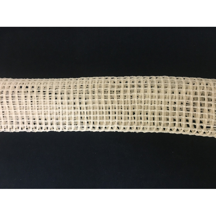 Filet élastique beige coton