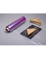 Film pvc prédécoupé 500 m x 36 cm