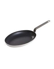 Poêle ovale aluminium Revêtement anti-adhésif 5 cm Pro.cooker