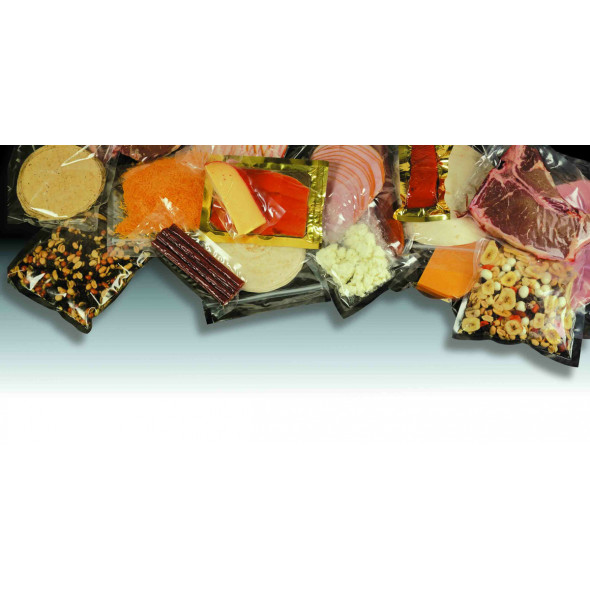 Sac sous-vide plastique transparent 45x35 cm 90 microns (100 pièces)