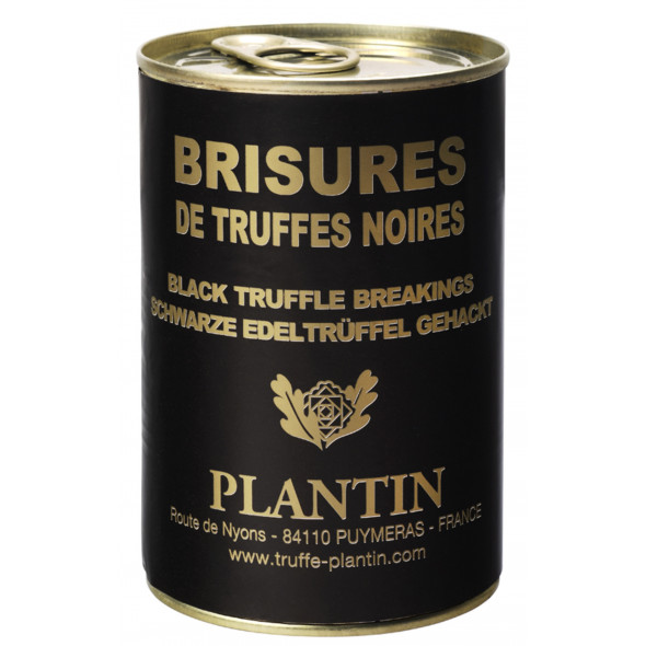 Brisure de truffes noires boîte métal
