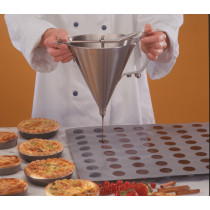 Support pour entonnoir inox 15 cm De Buyer