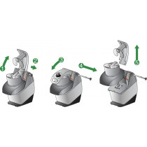Coupe-légumes TRS1VV 500 kg/h 500 W 230v Dito Sama