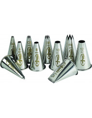 Douille inox (6 pièces)