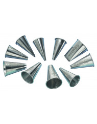 Douille inox (6 pièces)