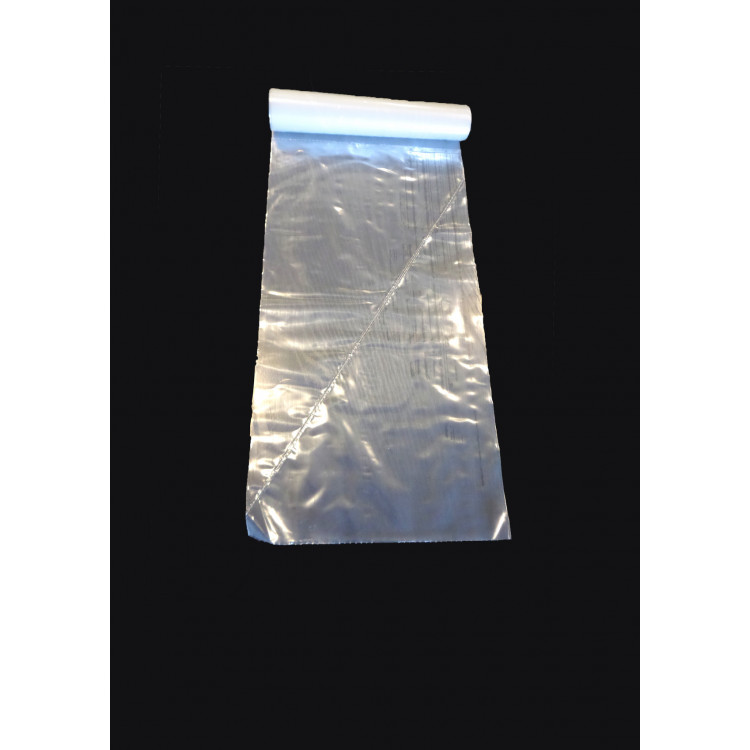 Poche pâtissière jetable plastique transparent 300x550 mm 75 microns (50 pièces)