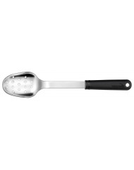 Cuillère de service ajourée inox 33 cm ajourée Stop Glisse Deglon