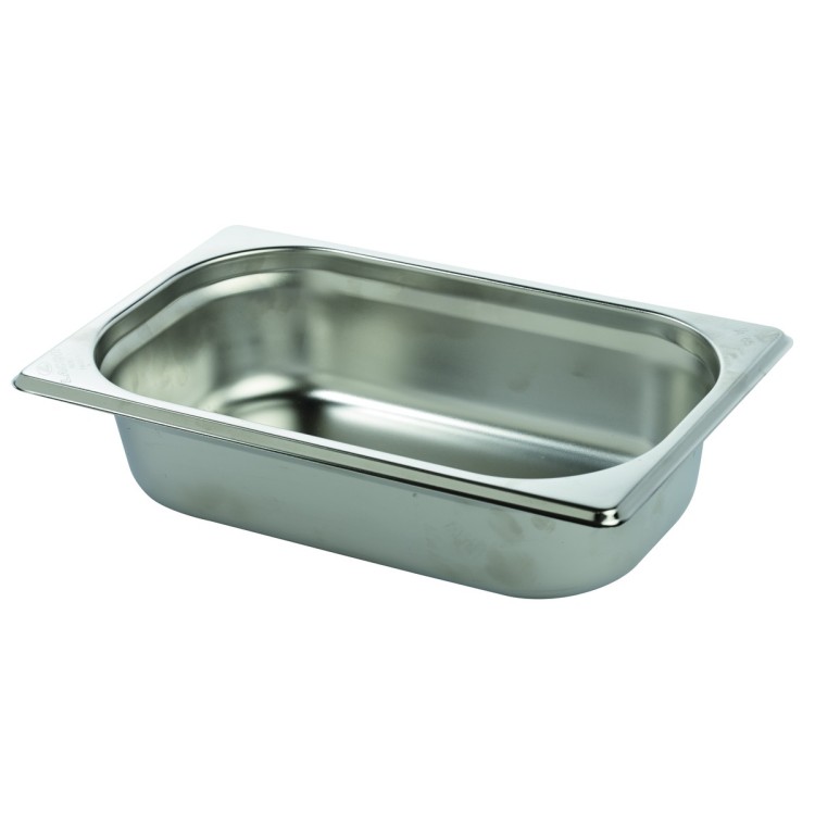 Bac GN 1/4 inox P10 cm 2,5 L Lacor