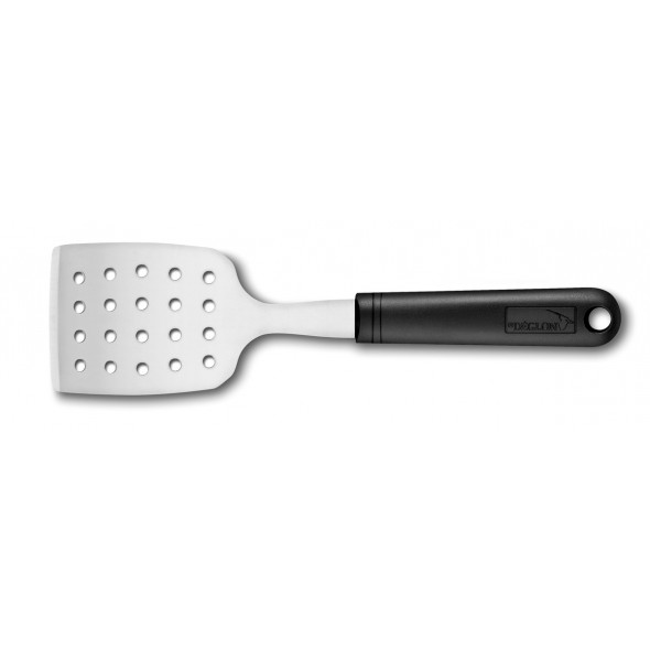 Pelle de service 26 cm inox Non cranté perforée polypropylène (pp) Stop Glisse Deglon