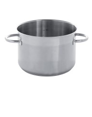 Braisière inox Sans revêtement Sans couvercle Ø 45 cm 28 cm 44,5 L Qualiplus Pro.cooker
