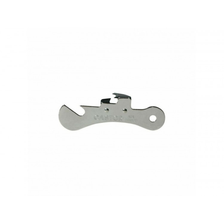 Ouvre-boîtes inox 10x2x2,5 cm