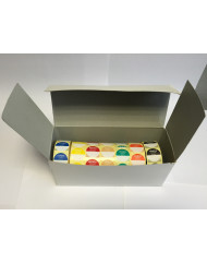 Boîte de 7x1000 étiquettes 7 jours papier Ø 2,4 cm Non repositionnable Décollable Avery (7000 pièces)