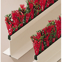 Séparateur rouge plastique 75 cm Fischer