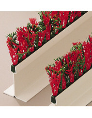 Séparateur rouge plastique 75 cm Fischer