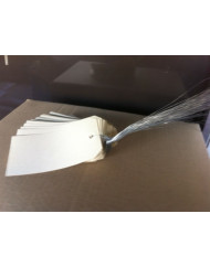 étiquette papier 125x63 mm Non repositionnable Non décollable (1000 pièces)