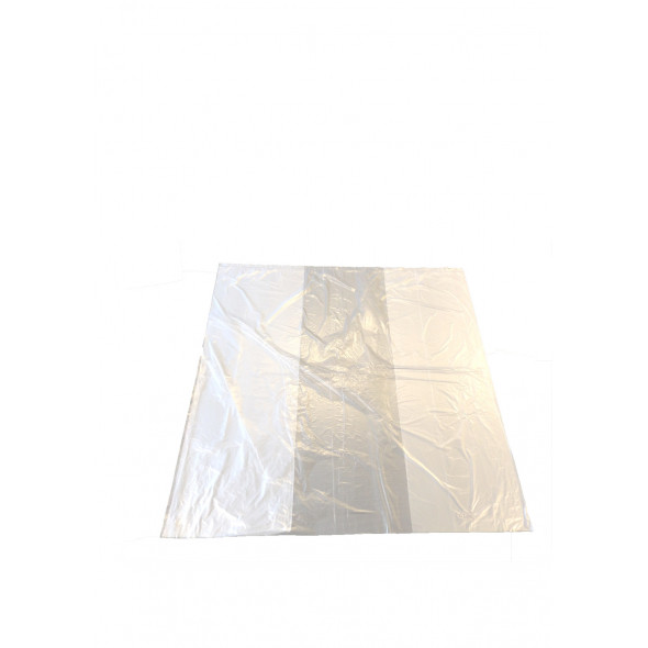 Sac plastique transparent 600x1000x30 mm 12 microns (800 pièces)