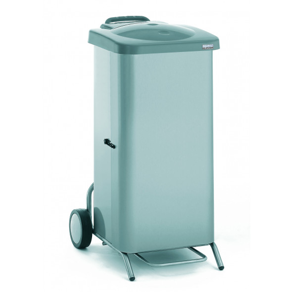 Support de sac poubelle inox 100 L Tournus