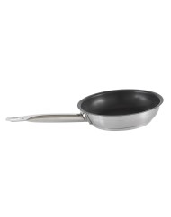 Poêle rond inox Revêtement anti-adhésif Ø 32 cm 5,5 cm 4 L Qualiplus Pro.cooker