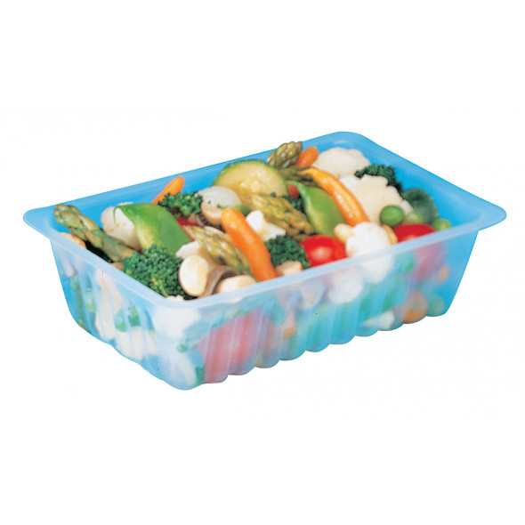 Barquette charcutière rectangulaire transparent 17,6x11,6x4,9 cm 70 cl Alphaform (250 pièces)