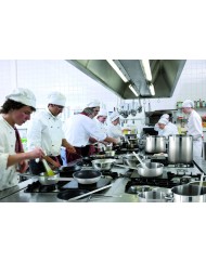 Poêle rond inox Revêtement anti-adhésif Ø 32 cm 5,5 cm 4 L Qualiplus Pro.cooker