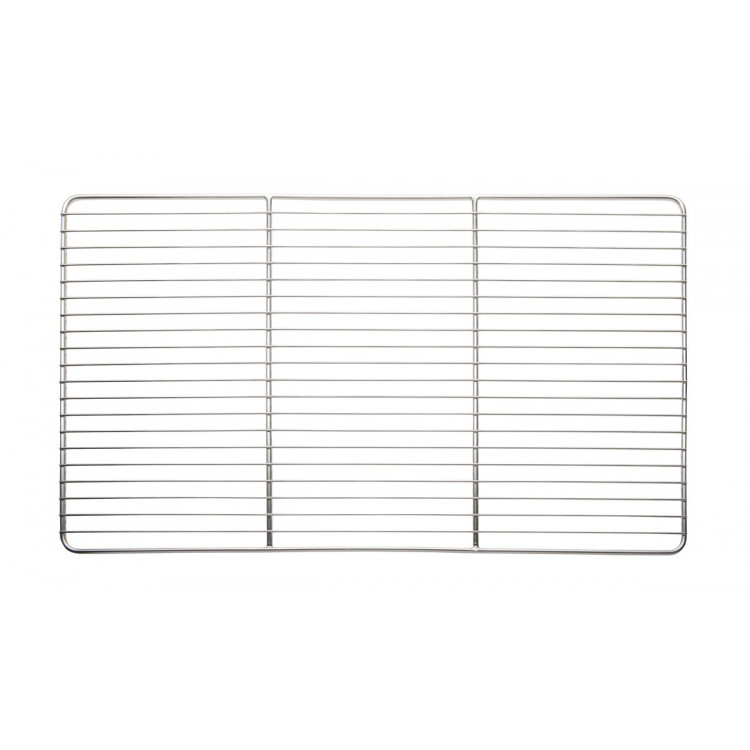 Grille inox 53x32,5 cm GN 1/1 5 mm 2 traverses 5 mm 20 fils 2 mm
